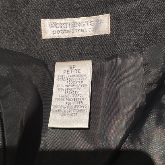 Worthington Lined Polyester Skirt - Picture 4 of 8